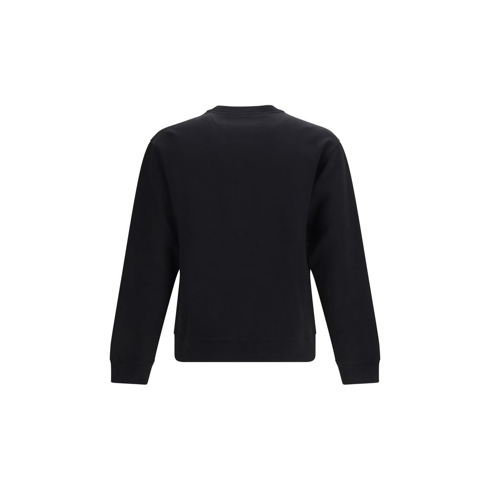 Valentino Garavani Black Cotton Sweatshirt