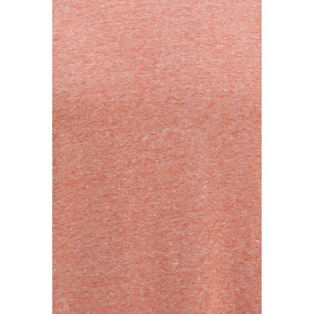 Brunello Cucinelli Orange Linen T-Shirt
