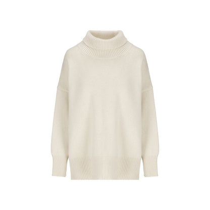 Chloé White Cashmere Turtleneck