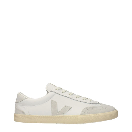 Veja White Leather Sneakers