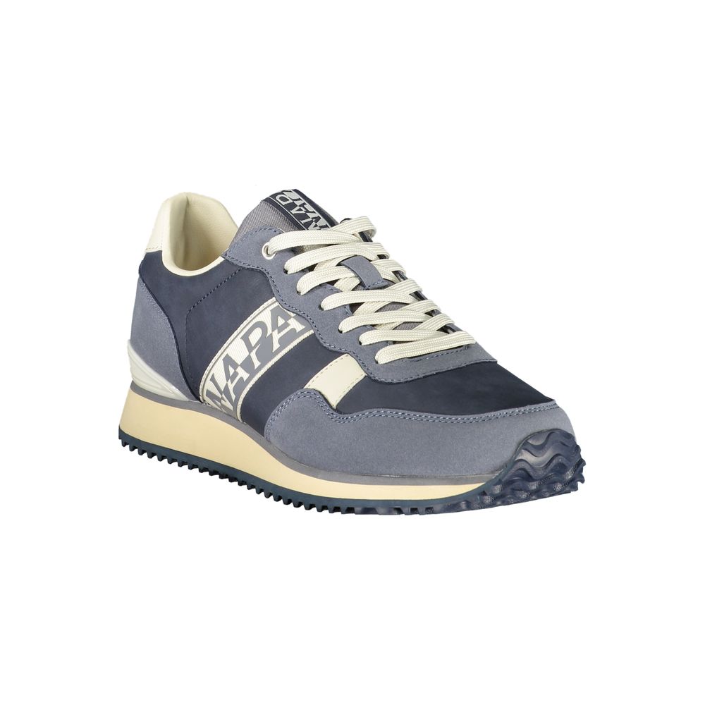 Napapijri Blue Polyurethane Men's Sneaker