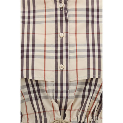 Burberry Beige Cotton Casual Dress