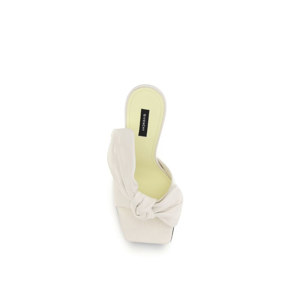 Givenchy White Lamb Ovis Aries Mules