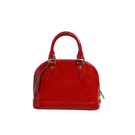 Louis Vuitton Pomme D'Amour Monogram Vernis Alma BB