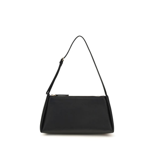 Calvin Klein Black Calf Leather Bos Taurus Handbag