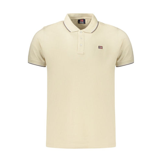 Norway 1963 Beige Cotton Men's Polo