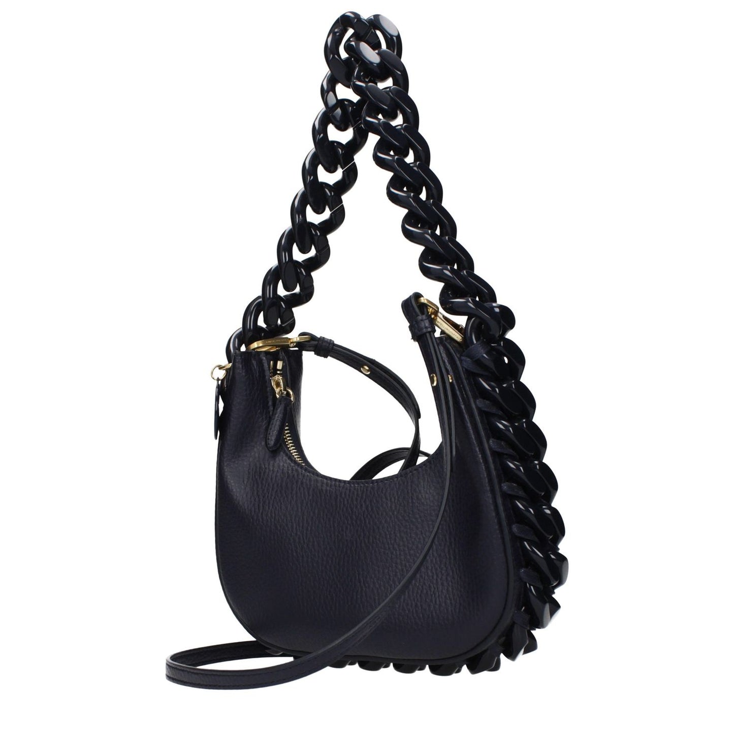 Stella McCartney Blue Leather Shoulder Bag