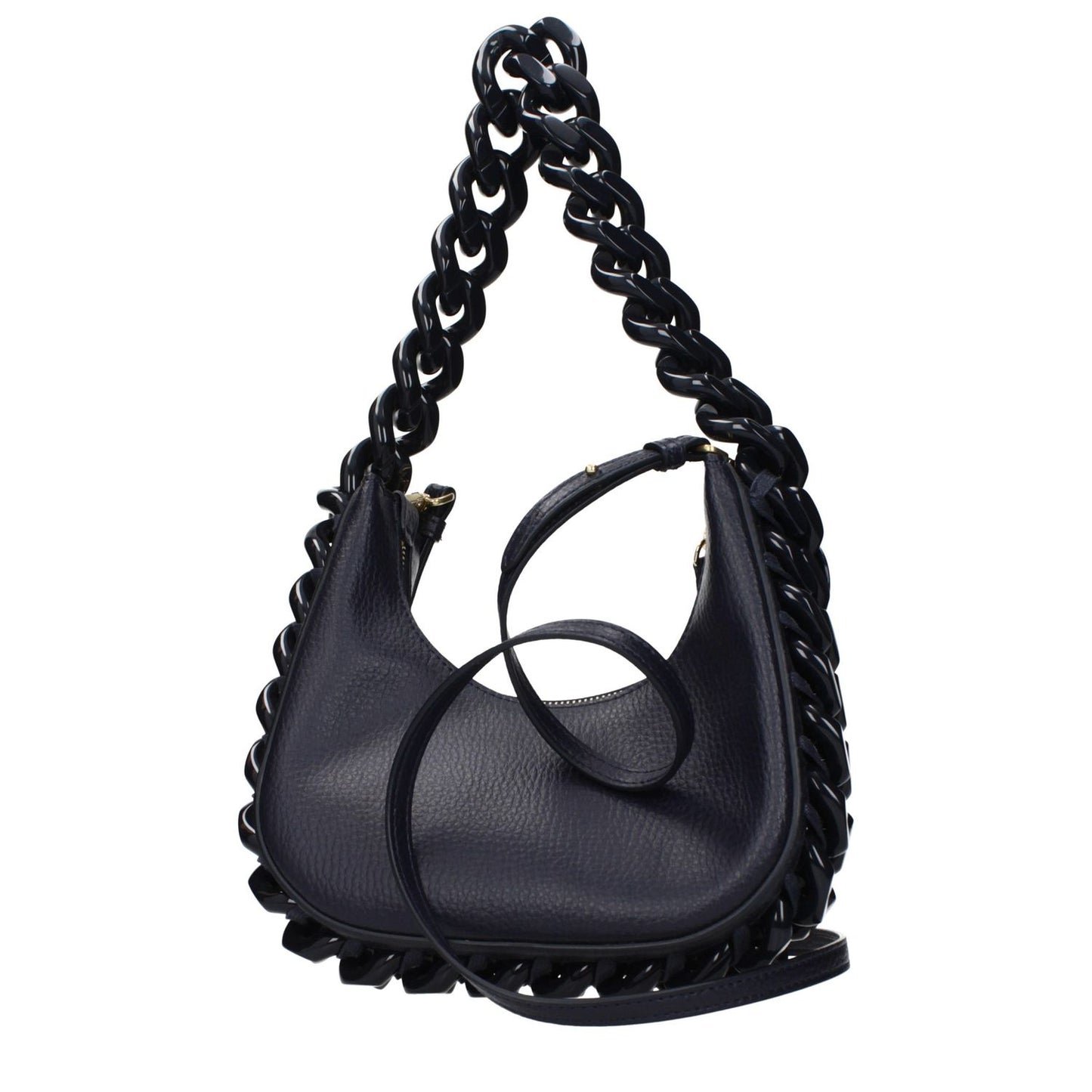 Stella McCartney Blue Leather Shoulder Bag