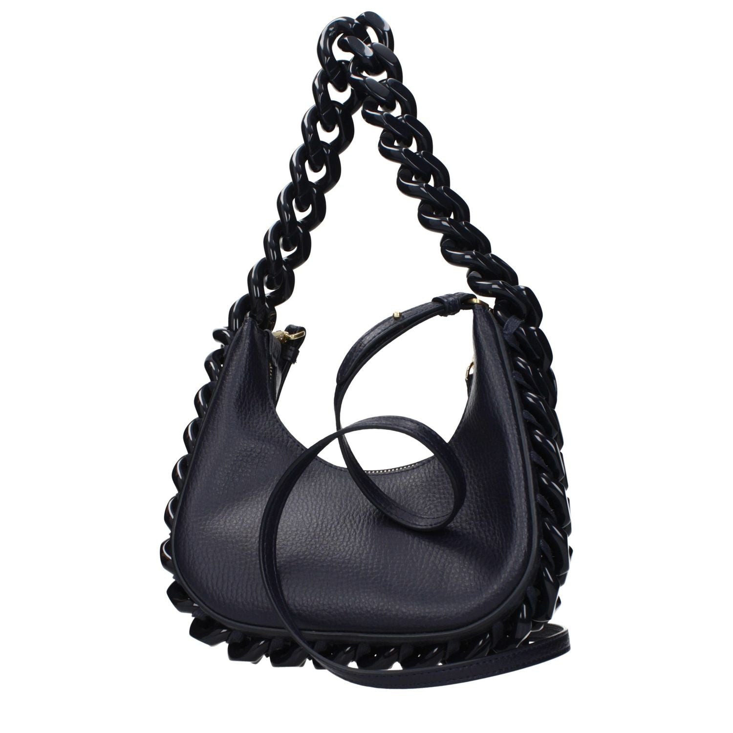 Stella McCartney Blue Leather Shoulder Bag