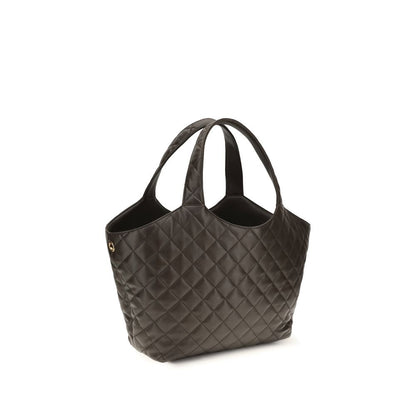 Saint Laurent Bicolor Napa Leather / Calf Bos Taurus Shoulder Bag