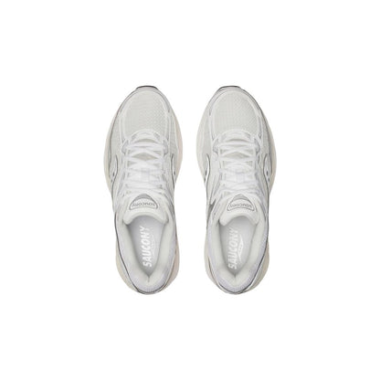 Saucony Silver Synthetic Athletic Sneakers