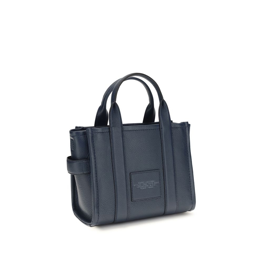 Marc Jacobs Blue Calf Leather Bos Taurus Handbag
