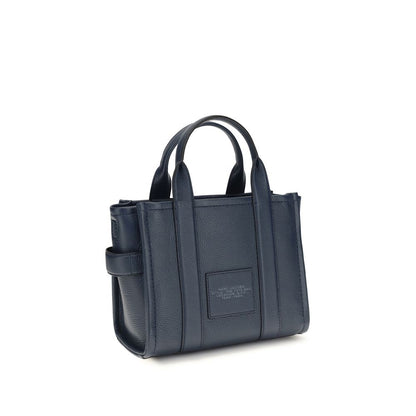 Marc Jacobs Blue Calf Leather Bos Taurus Handbag