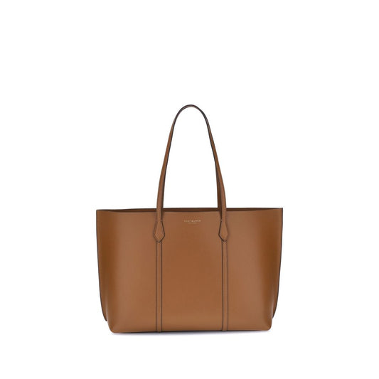 Tory Burch Brown Calf Leather Bos Taurus Handbag