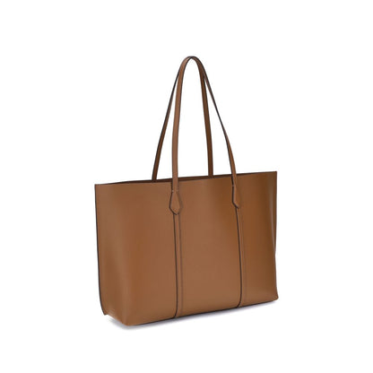 Tory Burch Brown Calf Leather Bos Taurus Handbag