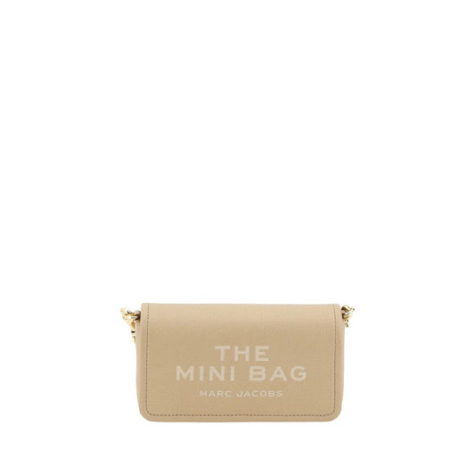 Marc Jacobs Beige Calf Leather Bos Taurus Shoulder Bag