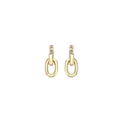 Rabanne Gold Resin Earrings