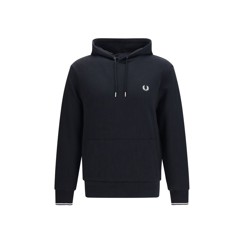 Fred Perry Black Cotton Sweatshirt