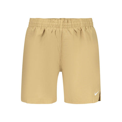 Nike Beige Polyster Men Boxer