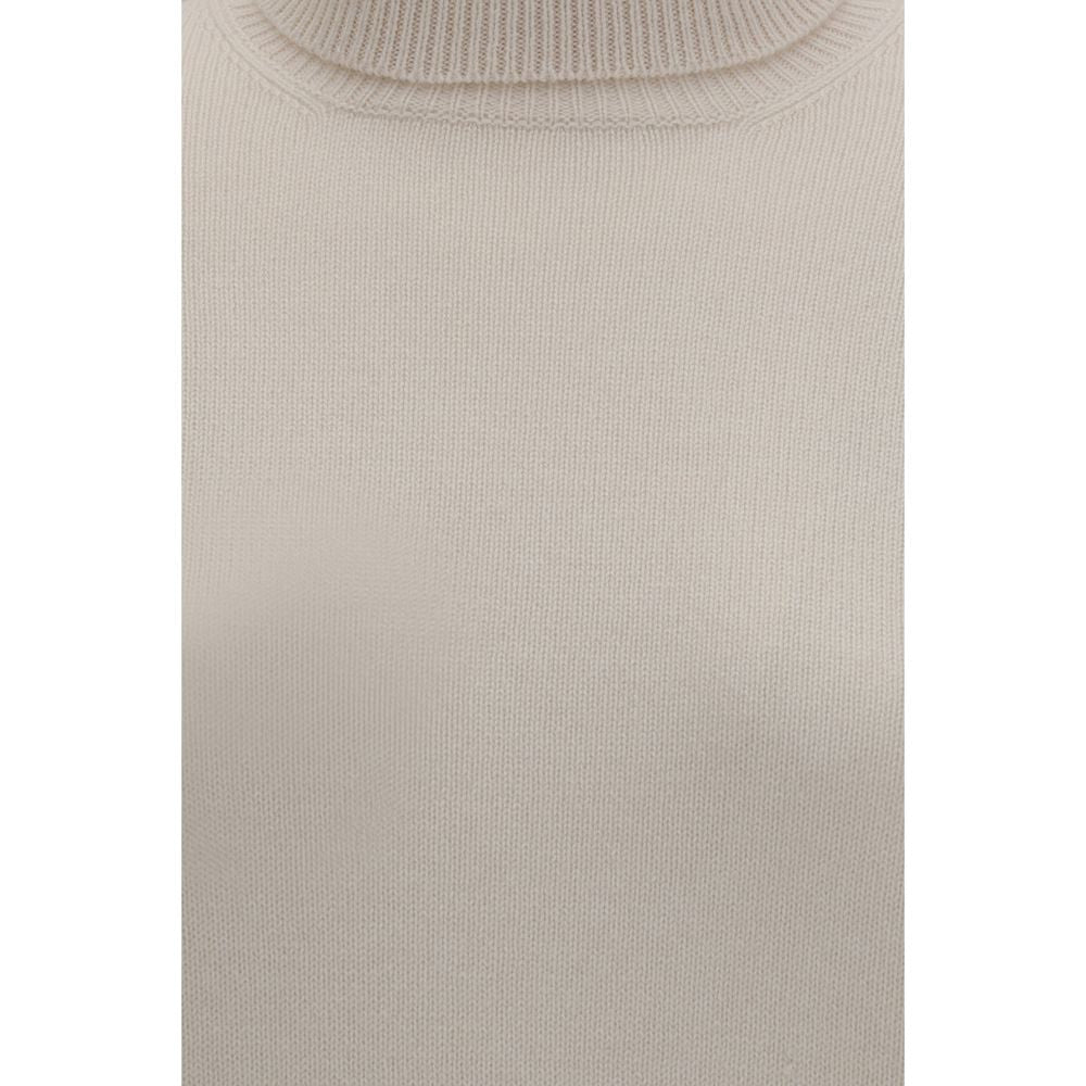 Brunello Cucinelli Beige Cashmere Sweater