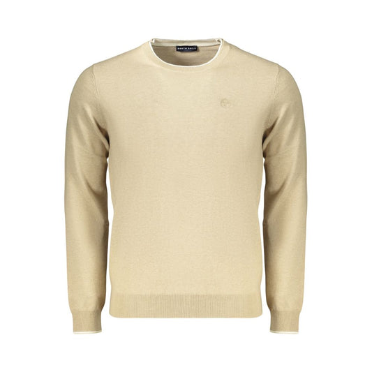 North Sails Beige Cotton Men's Pullover