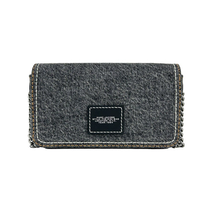 Marc Jacobs The Denim Chain Mini Bag - Black Wash