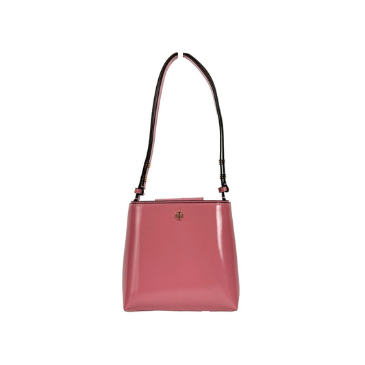 Tory Burch Patent Emerson Small Bucket Bag Purse
