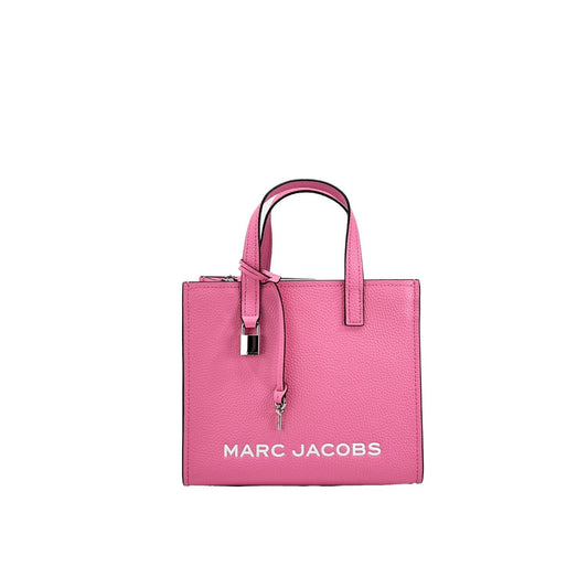 Marc Jacobs Mini Grind Pink Leather Crossbody Bag Purse
