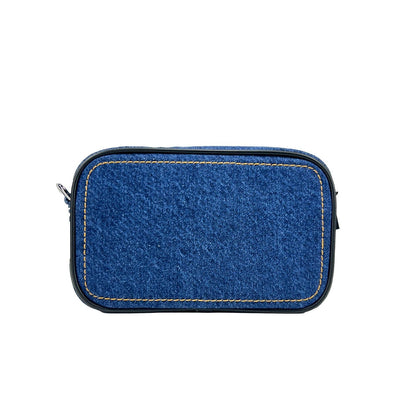 Marc Jacobs Flash Denim Camera Crossbody Bag Purse
