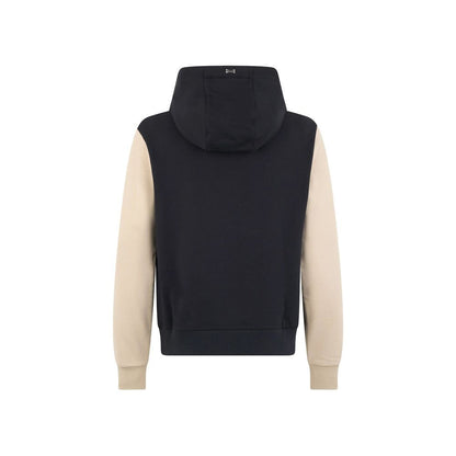 Herno Blue Cotton Sweatshirt
