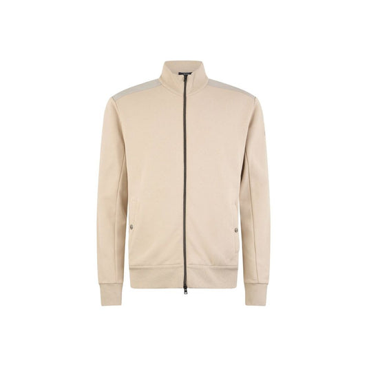 Herno Beige Cotton Sweatshirt