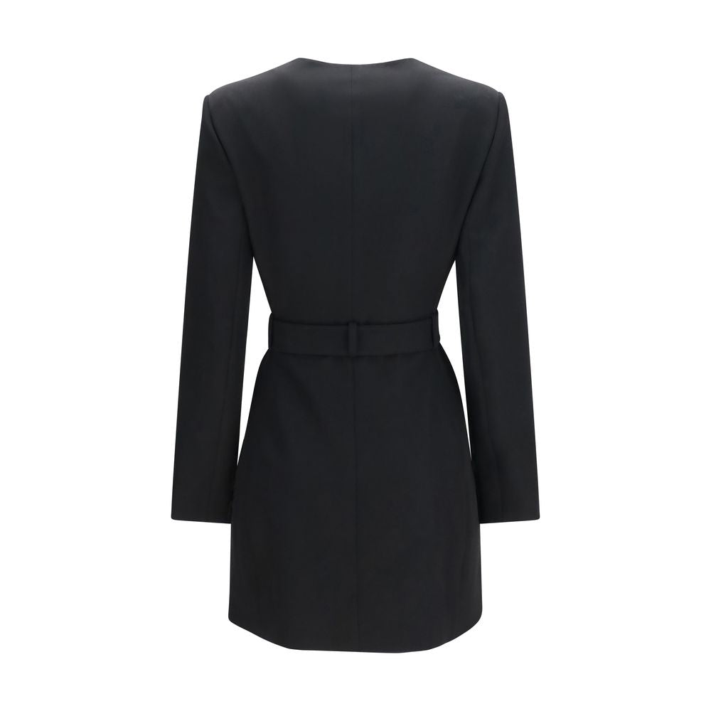 Balmain Black Wool Oves Aries Blazer