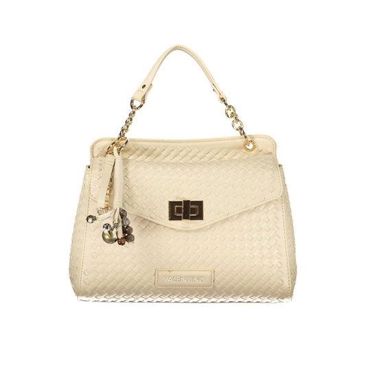 Mario Valentino Beige Polyurethane Women's Bag