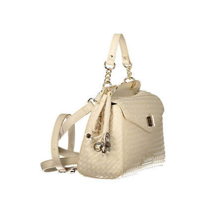 Mario Valentino Beige Polyurethane Women's Bag