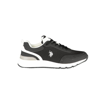U.S. POLO ASSN. Black Polyester Men's Sneaker