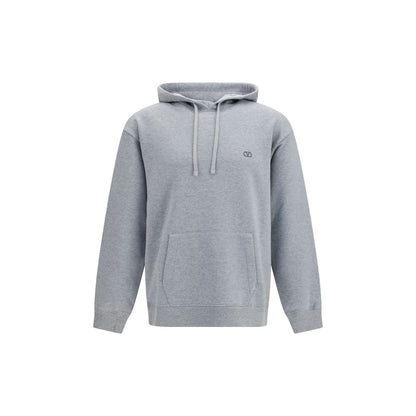 Valentino Garavani Gray Cotton Sweatshirt