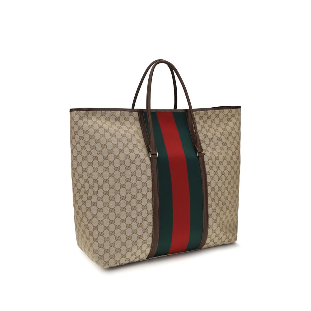Gucci Beige Fabric Shoulder Bag