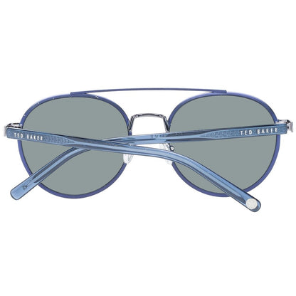 Ted Baker Blue Metal Sunglasses