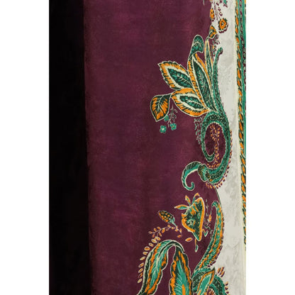 Alemais Purple Viscose Casual Pants