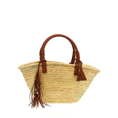 Alanui Brown Marabou Handbag