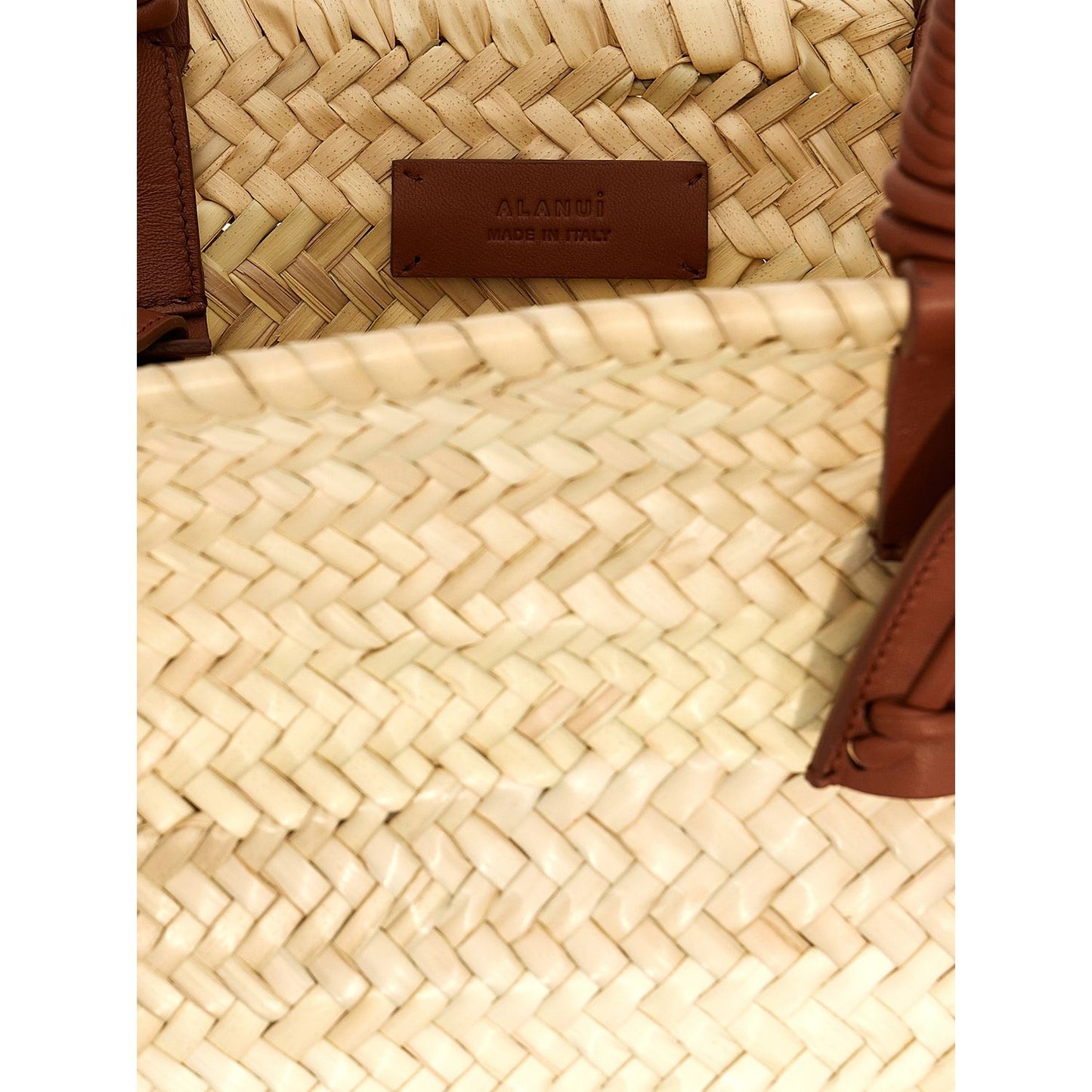 Alanui Brown Marabou Handbag