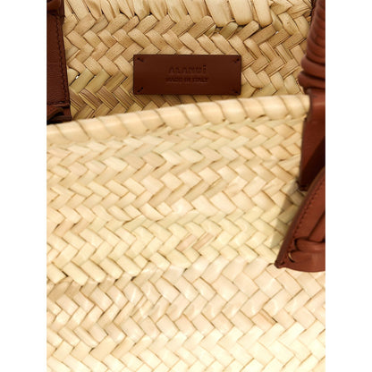 Alanui Brown Marabou Handbag