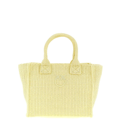 PINKO Bicolor Polypropylene Tote Bag
