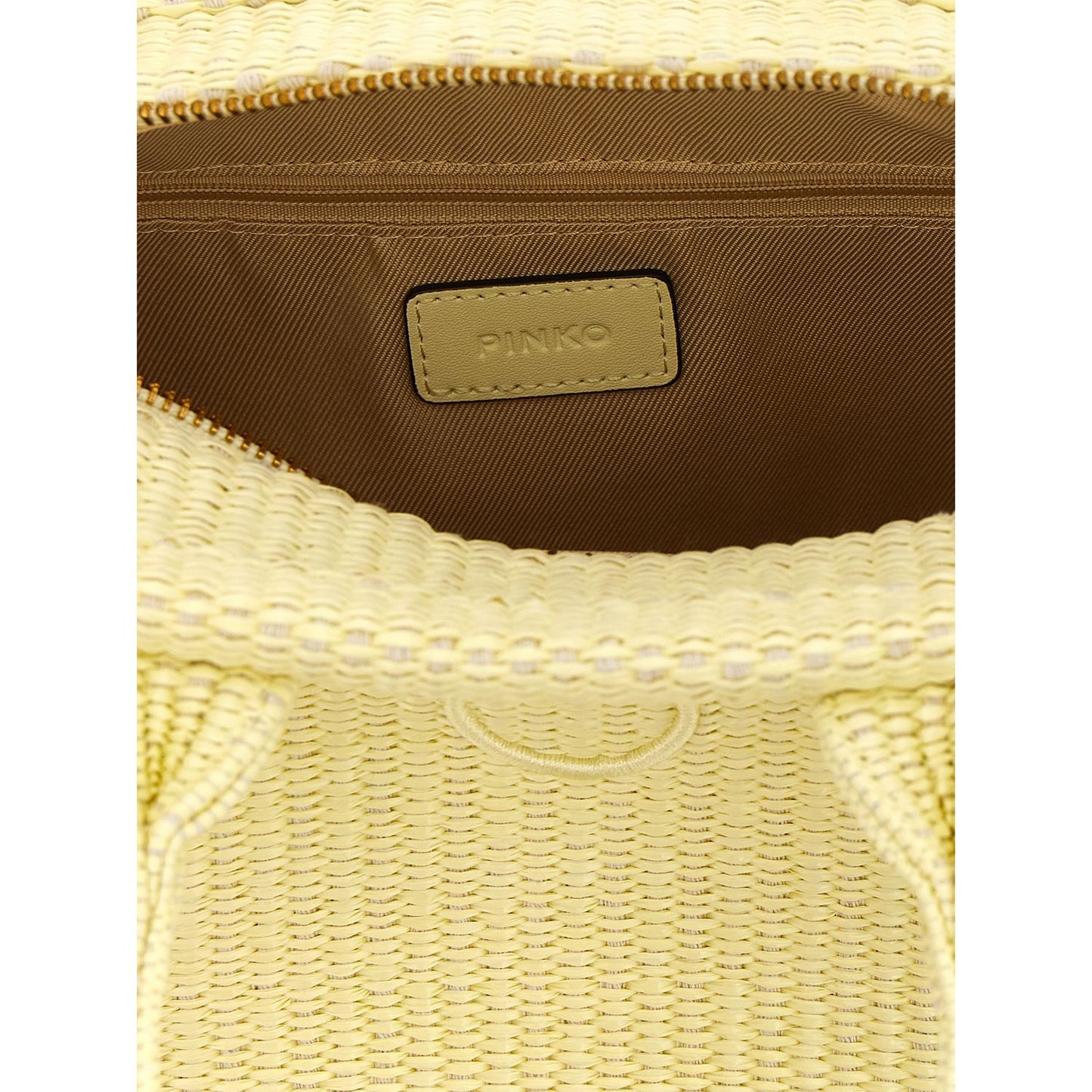 PINKO Bicolor Polypropylene Tote Bag