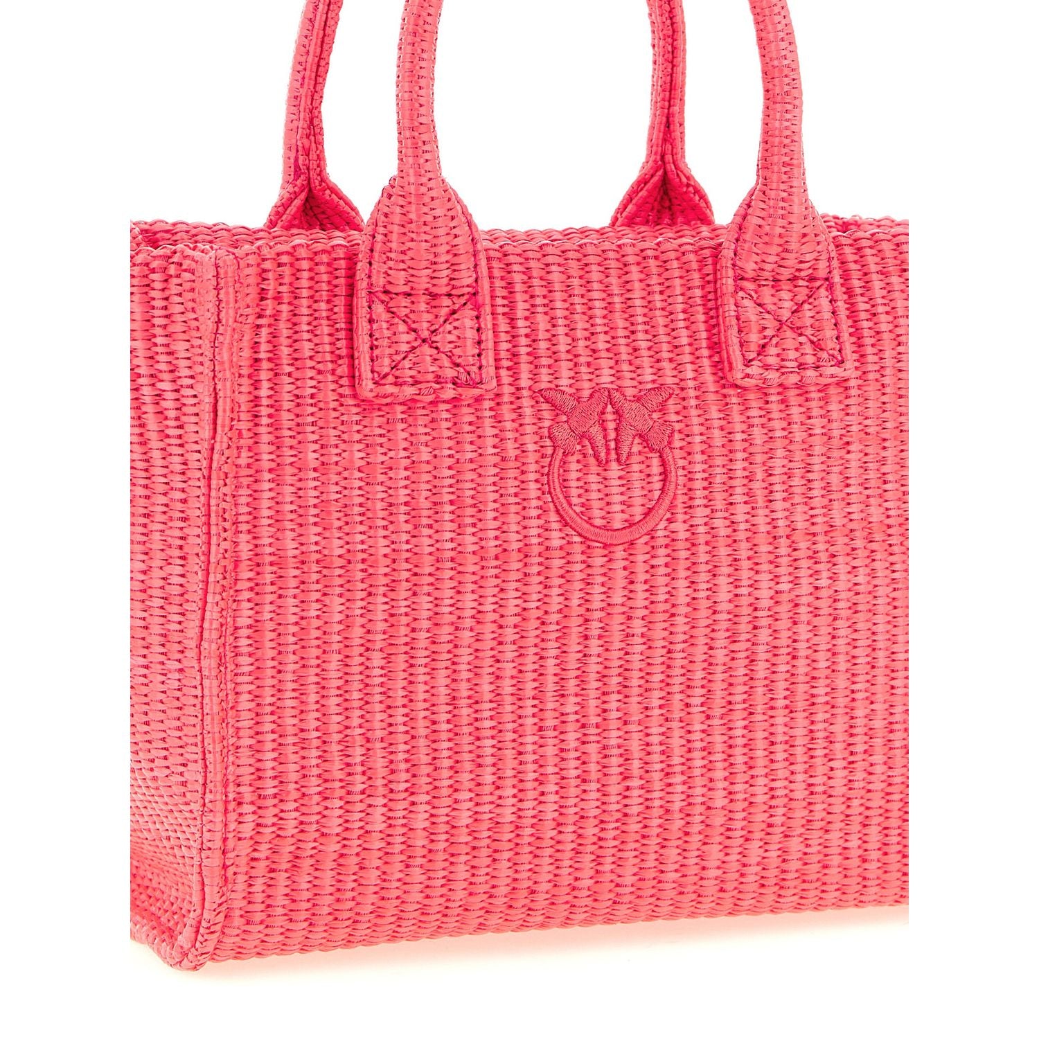 PINKO Fuchsia Polypropylene Tote Bag