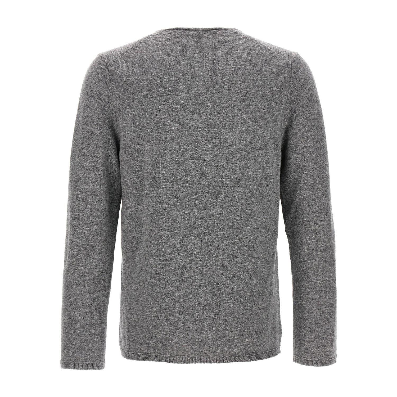 Comme Des Garçons Gray Wool Cardigan