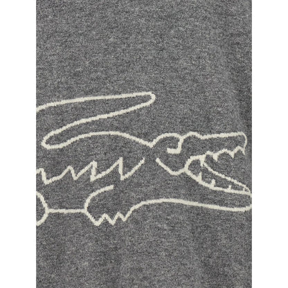 Comme Des Garçons Gray Wool Cardigan