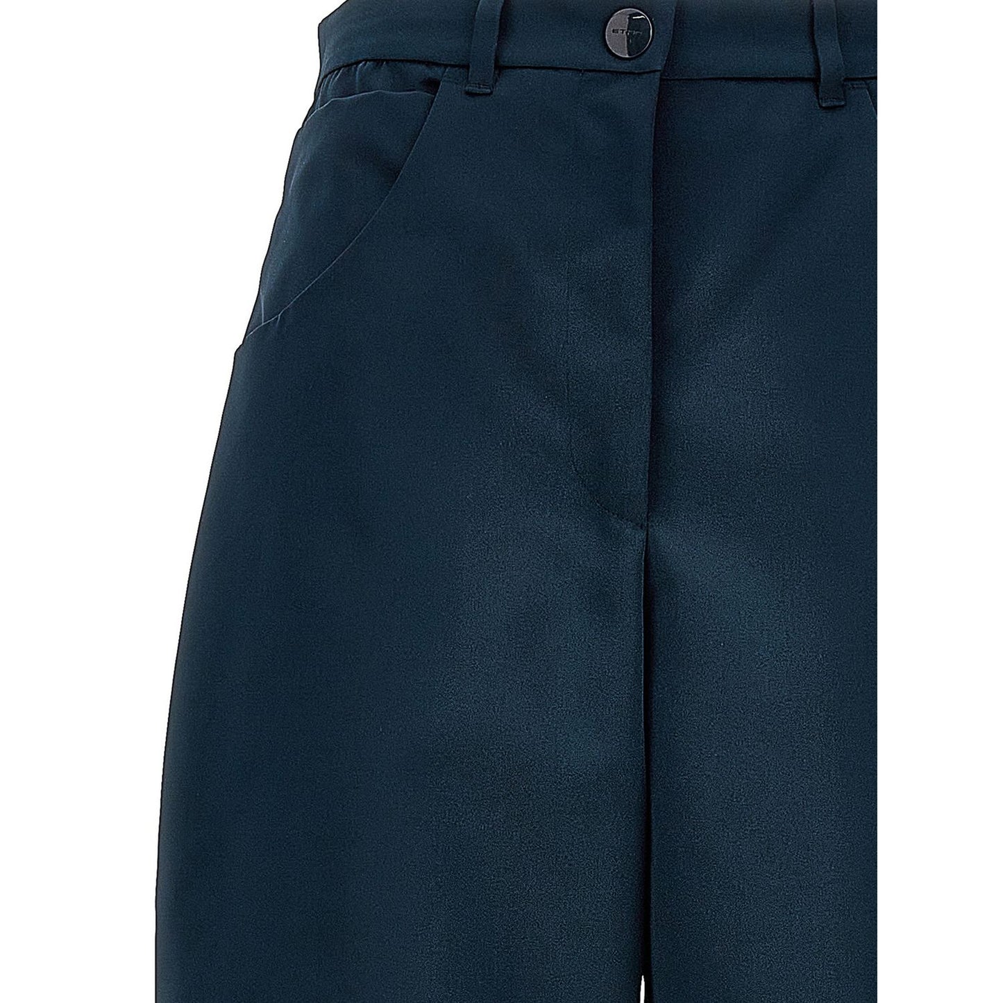 Etro Blue Polyester Cargo Pants