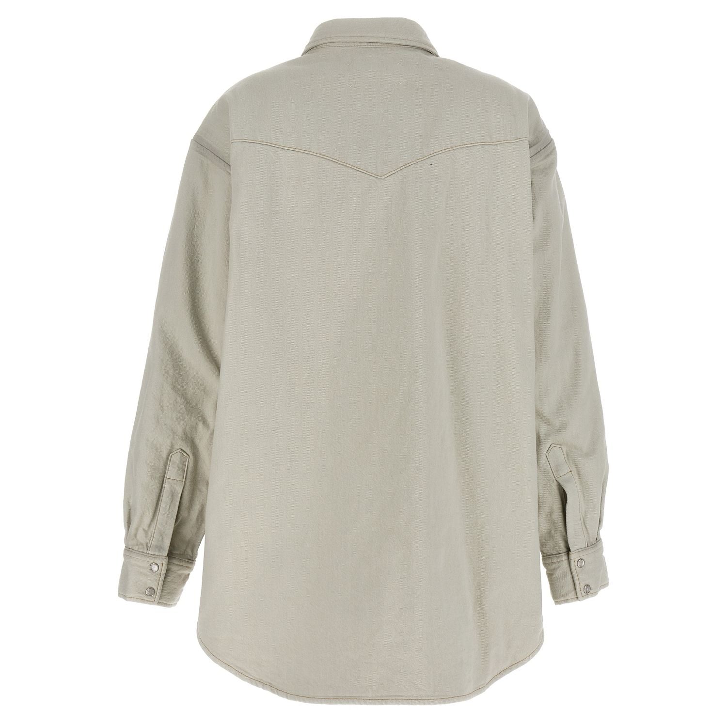 Maison Margiela White Cotton Denim Jacket