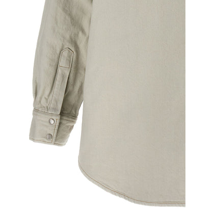 Maison Margiela White Cotton Denim Jacket